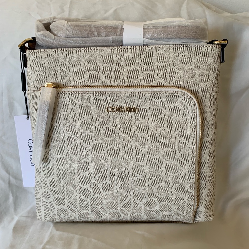 Calvin Klein Crossbody Bag, Faux Leather
